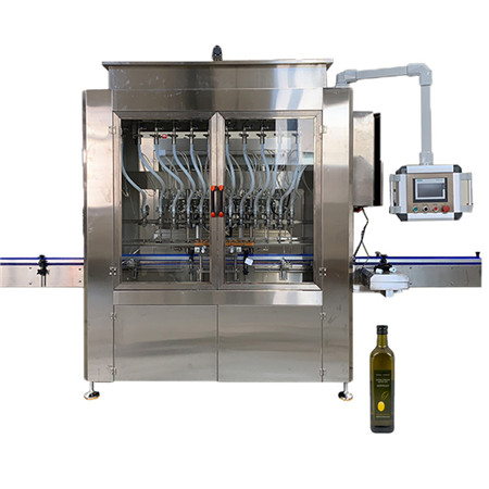 自動四頭食品飲料機械帶皮帶輸送機的食用油瓶灌裝旋蓋機（YT4T-4G1000和CDX-1） 
