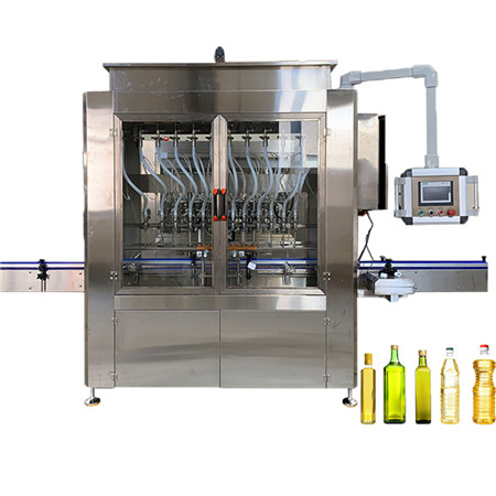 食用油機潤滑油裝瓶PLC控制的自動活塞驅動粘性液體灌裝包裝機 