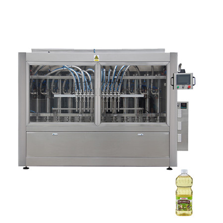 直線旋轉小型橄欖油灌裝機自動瓶裝液體灌裝機生產線 