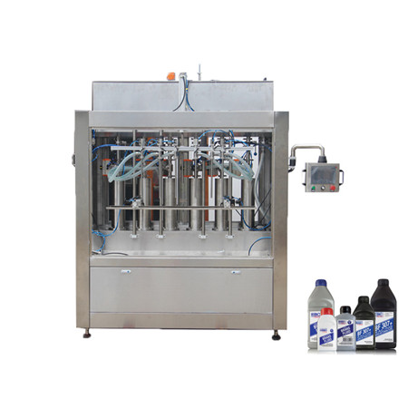 全自動10-30L PLC控制伺服活塞式潤滑油油液灌裝機 