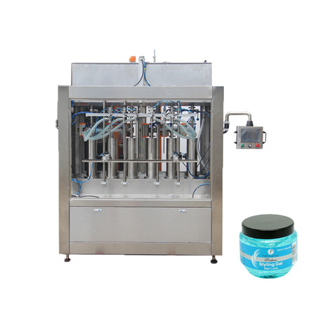 製造商生產的自動泵灌裝乳液100ml小瓶灌裝旋蓋機 